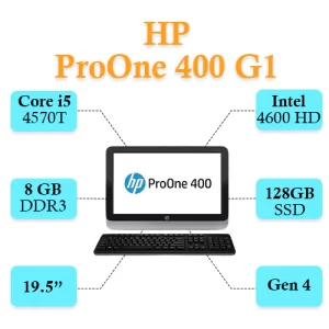 آل این وان استوک اچ پی مدل Pro One 400 G1