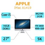 آل این وان استوک اپل مدل A1419 Mid2015
